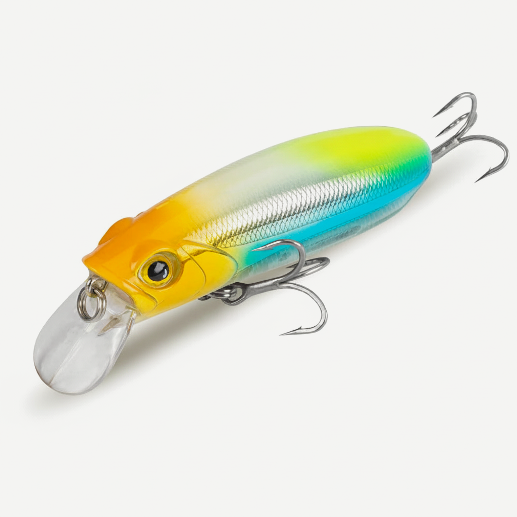 Kingdom GoldPop Micro Whopper Plopper Topwater Bass Lure