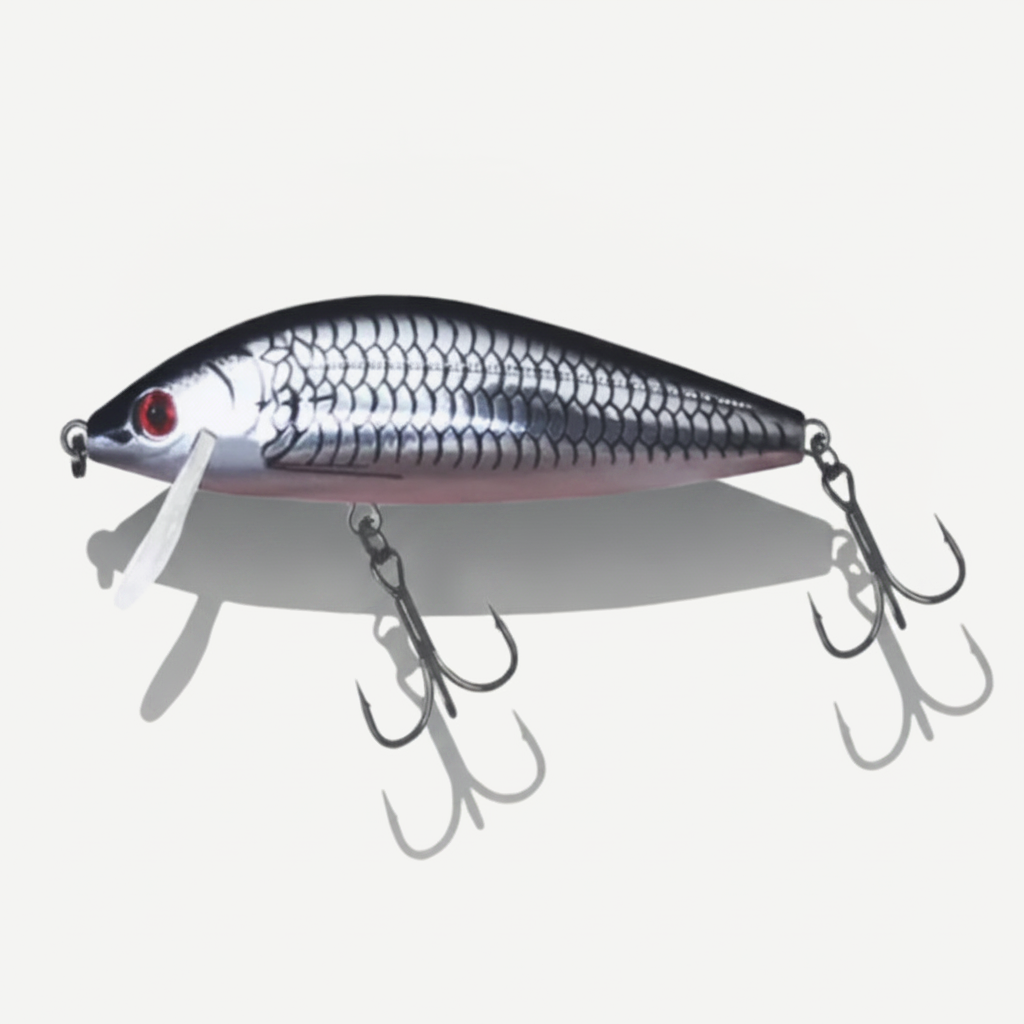 TSUYOKI Jerkbait Wobbler Stream Bait 5cm 5g Sinking Minnow Lure for Fishing Perch Brown Trout Countdown Elite CDE50 Pesc
