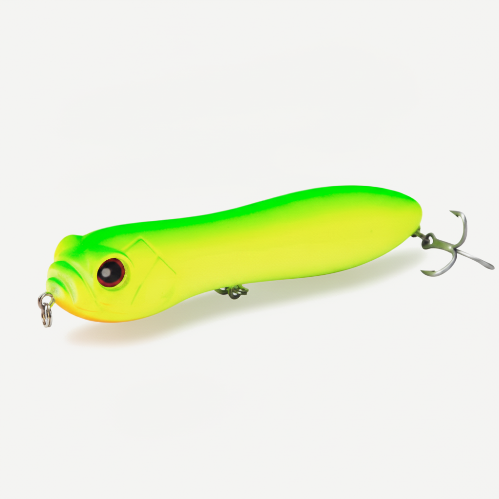 HuntHouse Crazy Surface Tractor Topwater Pencil Fishing Lure 110mm 130mm Big Rattle Ball Loud Sound Stickbait Hard Bait 