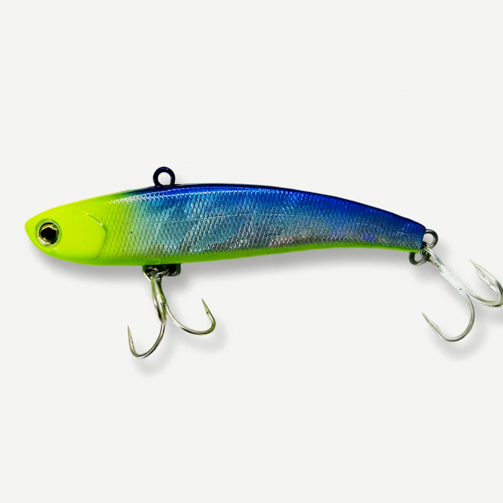 TSUYOKI Vibration Sinking Baits Winter Fishing Lure Lipless VIB Rattin Wobbler Ice Balance Rattlin Lures For Pike IMA Ko