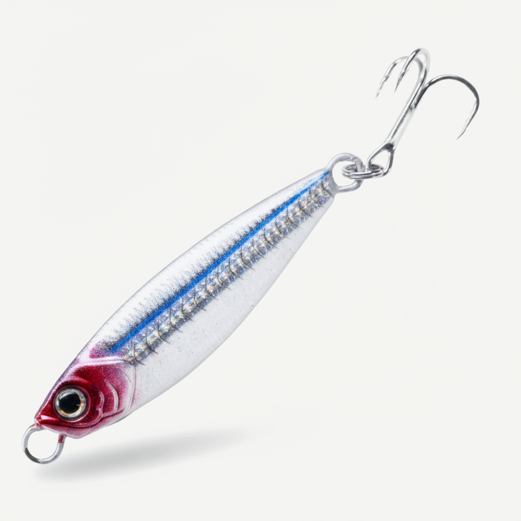 Hunthouse Metal Jig Fishing Lure Sinking Slow Jigging 7g-80g Casting Hard Bait Saltwater Artificial Pike SeaBass Fish Ta