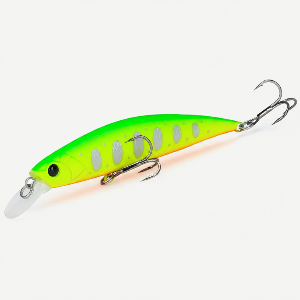 TSURINOYA 80S 12g Sinking Minnow Fishing Lure DW96 8cm Large Trout Pike Rockfish Hard Bait Jerkbait Freshwater Saltwater