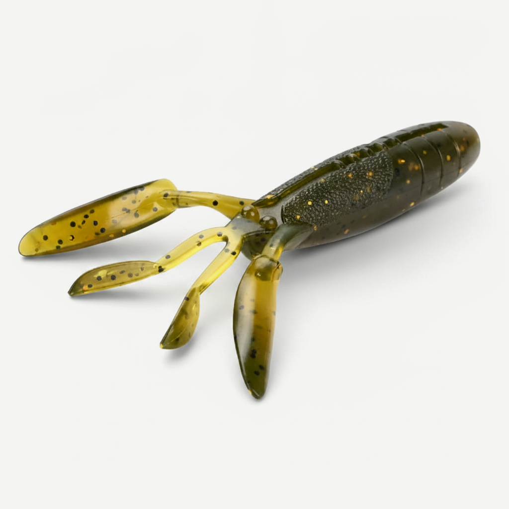 Lobster Craw Glide Soft Bait for Heavy Cover Bass Fishing