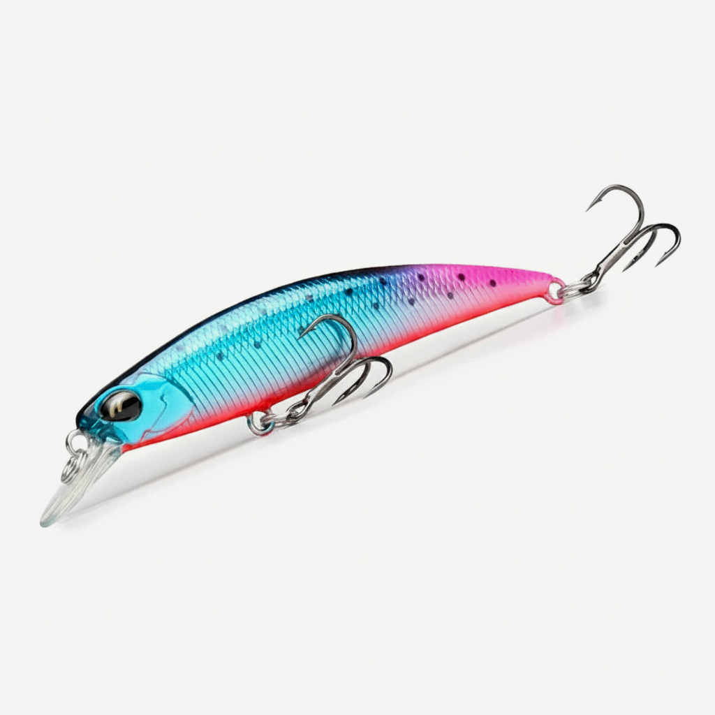TSURINOYA 70S Sinking Minnow Fishing Lure DW75 70mm 8.9g 0.6~1.0m Hard Bait Stream Bass Trout Artificial Jerkbait