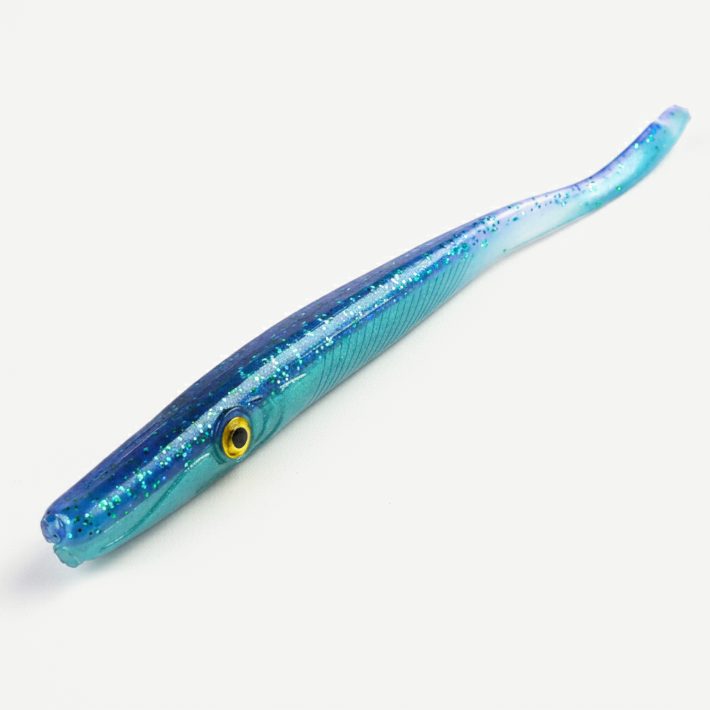 BEARKING Crazy Slug Soft Needlefish Lure for Bass