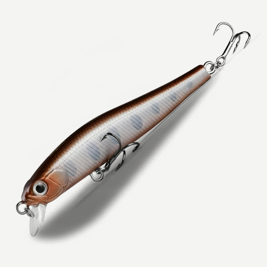 BEARKING Black Rat 70mm Minnow Jerkbait, Shallow Diving