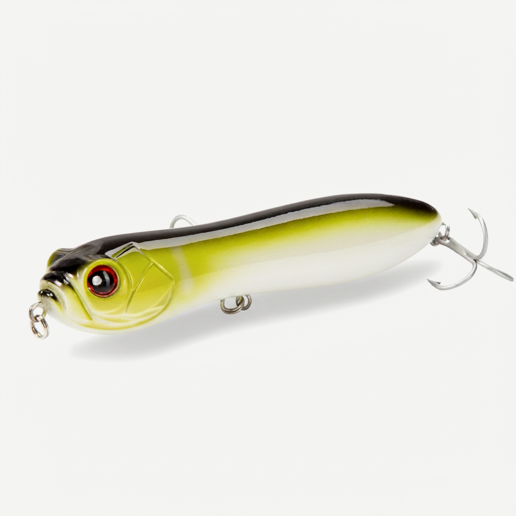 HuntHouse Crazy Surface Tractor Topwater Pencil Fishing Lure 110mm 130mm Big Rattle Ball Loud Sound Stickbait Hard Bait 