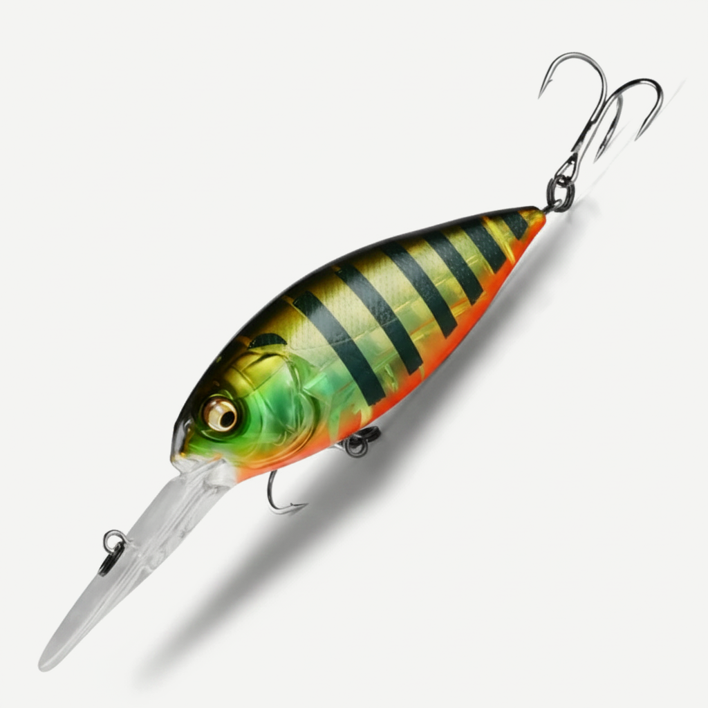 Deep Diver Crankbait 75mm Floating Bass Lure