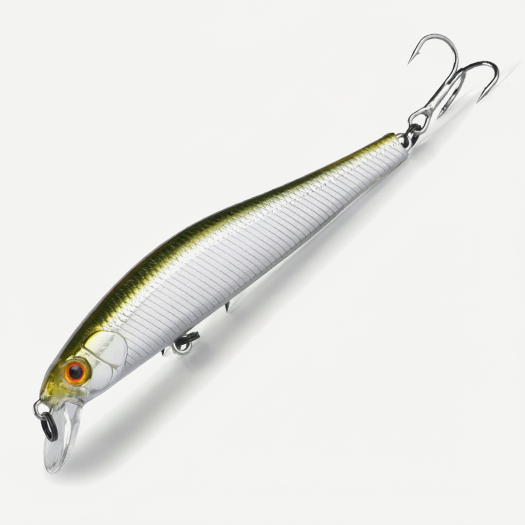 Bearking 9cm Suspending Minnow Jerkbait for Bass
