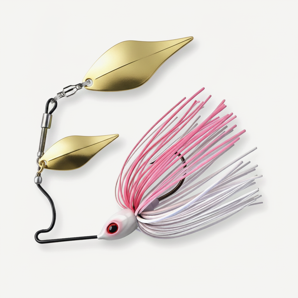 Kingdom Titanium Spinnerbait with Willow Blades