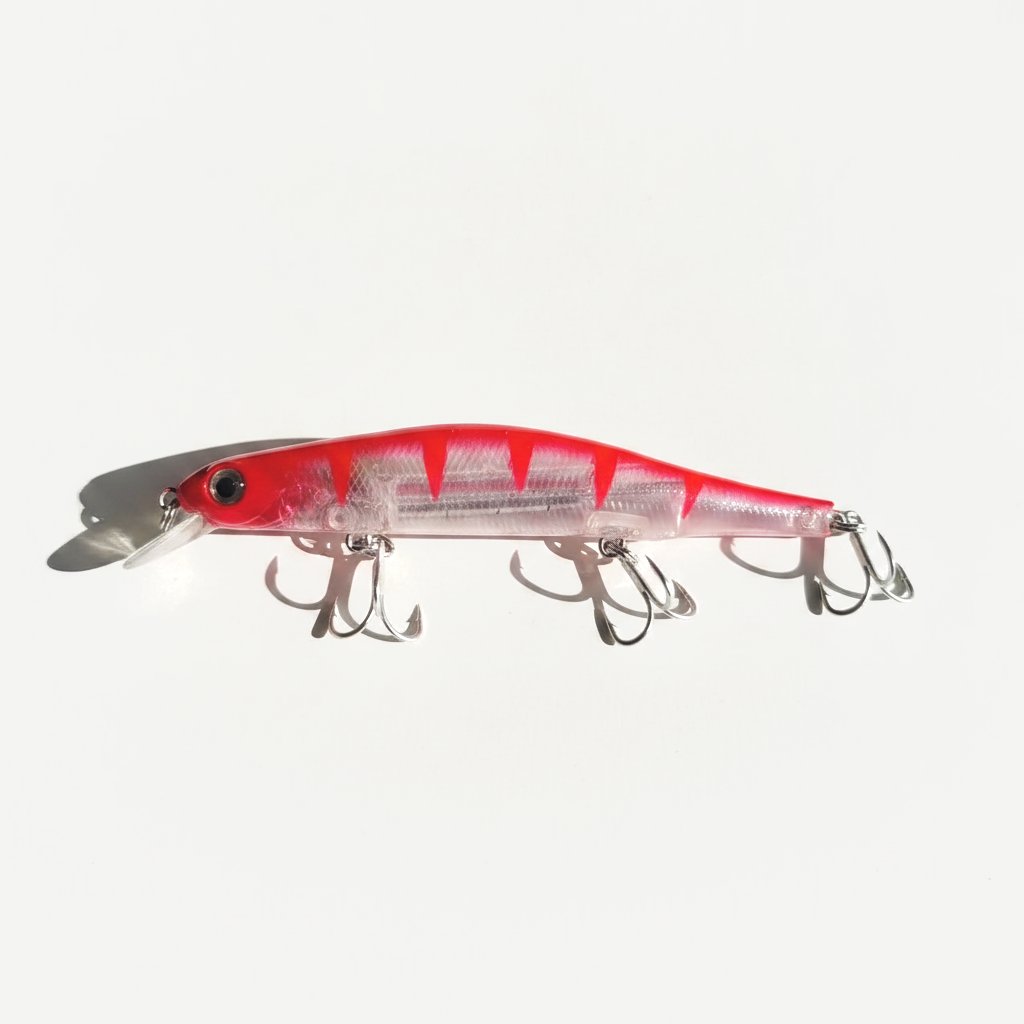 TSUYOKI Minnow Wobblers Watson 110mm 17g Magnet Weight System Long Cast Fishing Lure, Dive 0.8-1.2m Jerkbaits, ZipBait O
