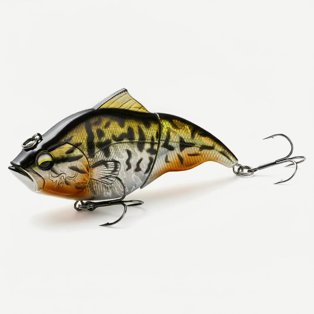 JOHNCOO 115mm Lipless Vibration Crankbait, Float/Sink