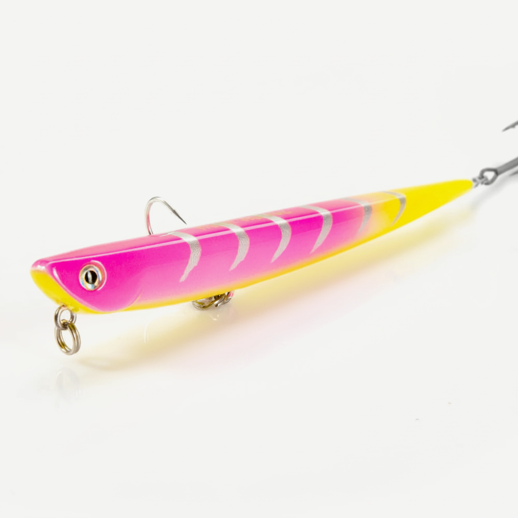 Hunthouse 99mm 155mm Fishing Lure Pencil Lure Bay Ruf Manic Sinking Hard Bait Freshwater Wobblers Accessories Pike Fish 