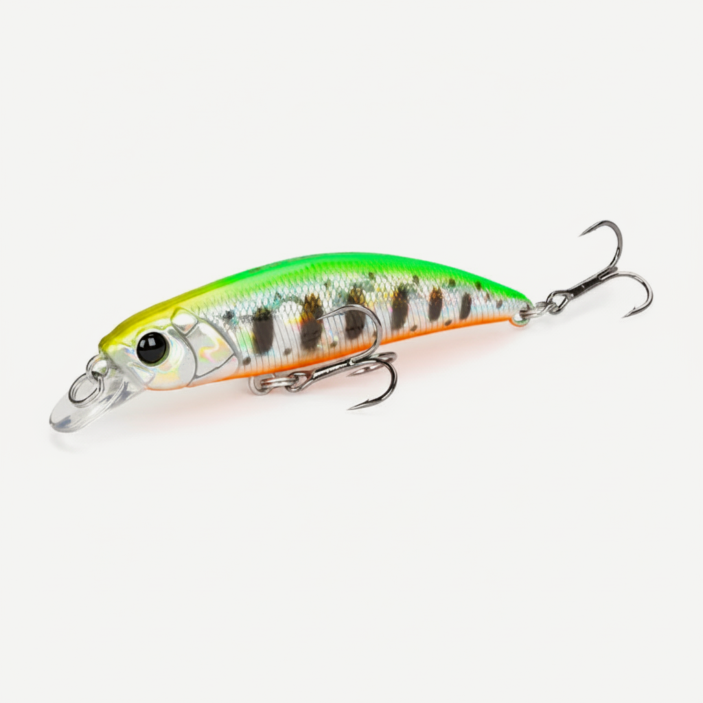 TSURINOYA 60S Sinking Minnow Fishing Lure New Model INTRUDER 60mm 6.5g Artificial Hard Baits Trout Pike Bass Jerkbait Wo