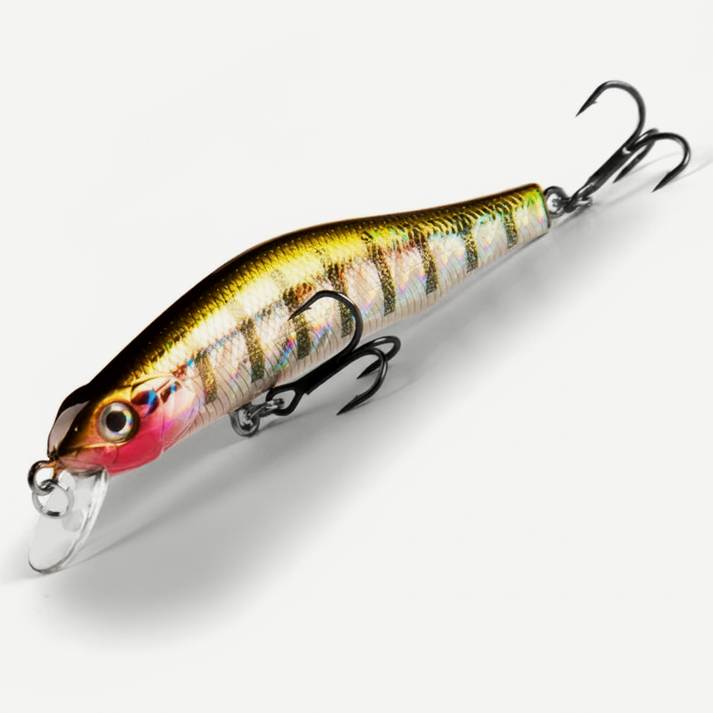 Bearking 80mm Minnow Crankbait with Magnetic Weight Transfer