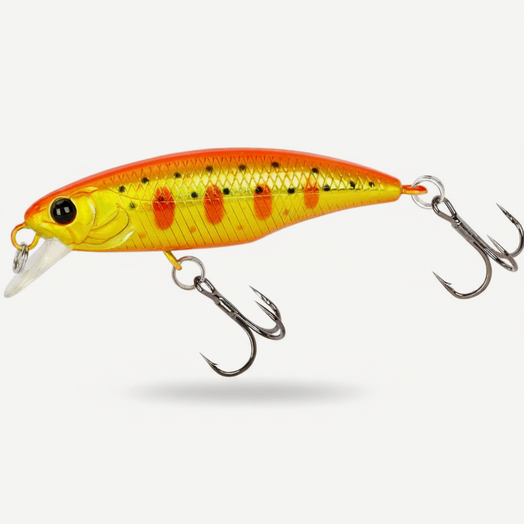 TSURINOYA Fishing Lure DW69 Sinking Minnow Hard Bait 48S 48mm 3.3g Fishing Wobblers Jerkbait Bass Trout Lure Swimbait