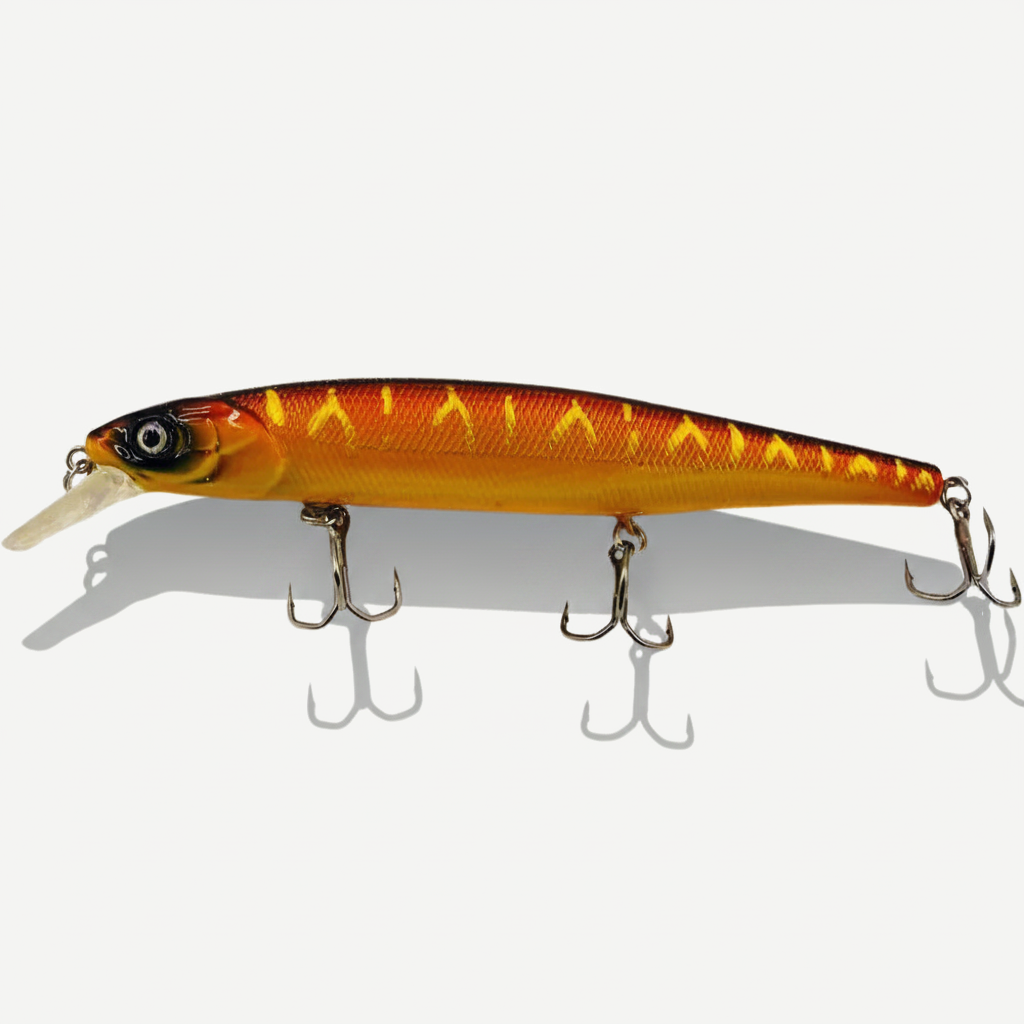 TSUYOKI Flirt Minnow Wobbler Jackall Magsquad 128sp Hard Plastic Lure Artificial Lures Bass Pike ABS Wobbler for Fish Je