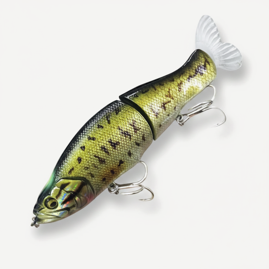TSUYOKI Swimbait Fishing Lure 135mm 28g Slow Sinking Joint Bait Wobbler Artificial Hard Bait Bass Pike Sea Fishing Bigmo