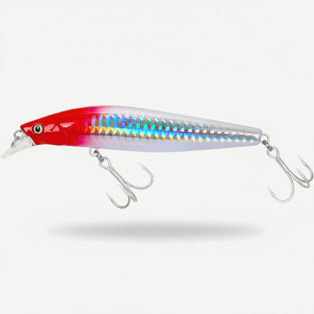 TSURINOYA 98SP Suspending Minnow Fishing Lure Stinger 98mm 14.5g Seabass Long Casting Saltwater Jerkbait Artificial Hard