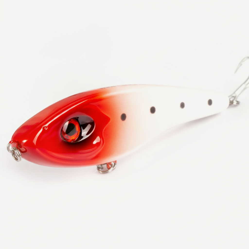 Hunthouse Musky Buster Jerkbait Fishing Lure 115mm/32g 145mm/55g Slow Sinking Loud Sound Vib Vibration For Sea Bass Pike