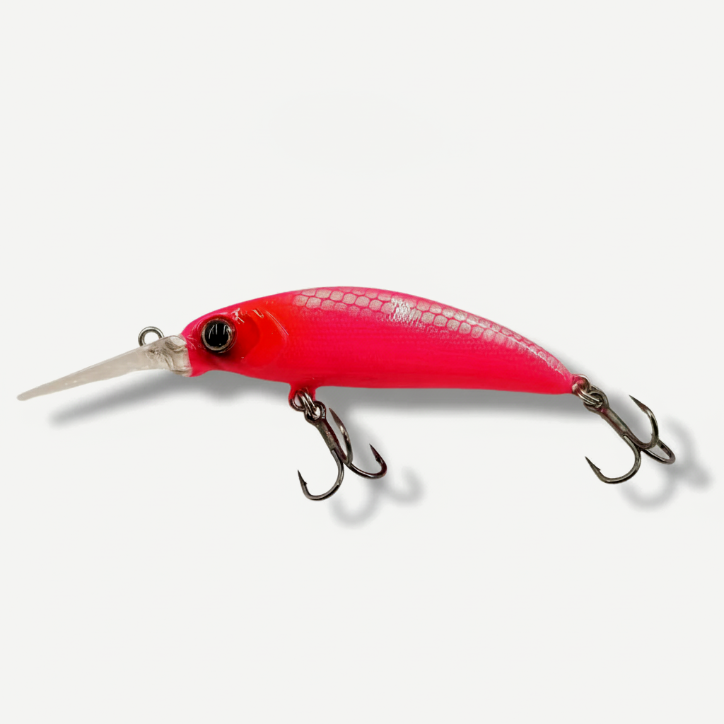 TSUYOKI Trout Minnow 50mm 5g Sinking Fishing Lure Diving 0.8-1.5m Ima Sukari 50SS Deep Wobbler Pesca Rainbow Trout Salmo