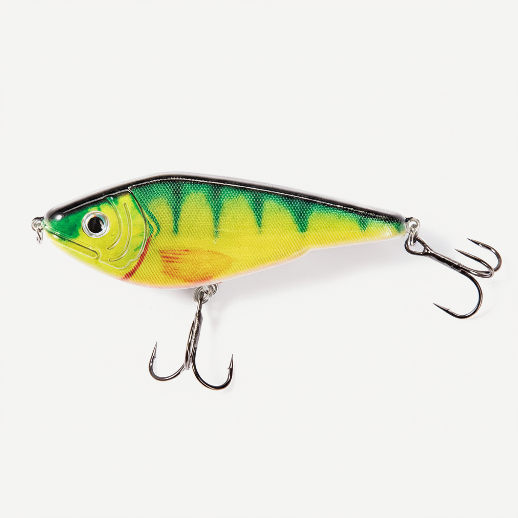 Hunthouse Jerkbait Fishing Lure Pike Baits Slow Sinking Pesca Leurre Crankbait Wobblers For Freshwater Bass Tackle LW518