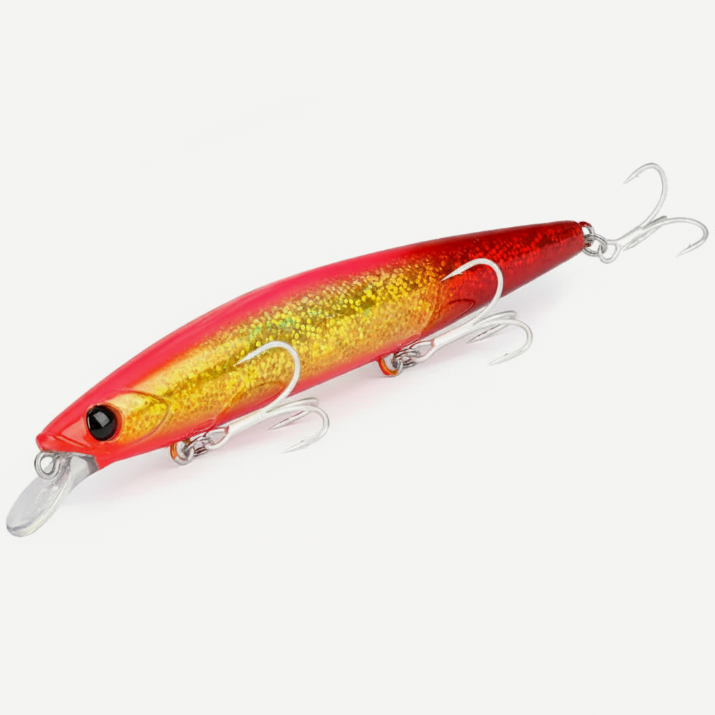 TSURINOYA 135S Fishing Lure Sinking Minnow BAYONET 135mm 26.4g Saltwater Long Casting Professional Lures Seabass Hard Ba