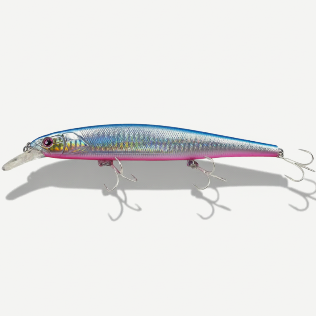 TSUYOKI Flirt Minnow Fishing Lure Wobbler 16cm 33.5g Jerkbait Artificial Bait Suspending Minnow Pike Bass Jackall Magsqu