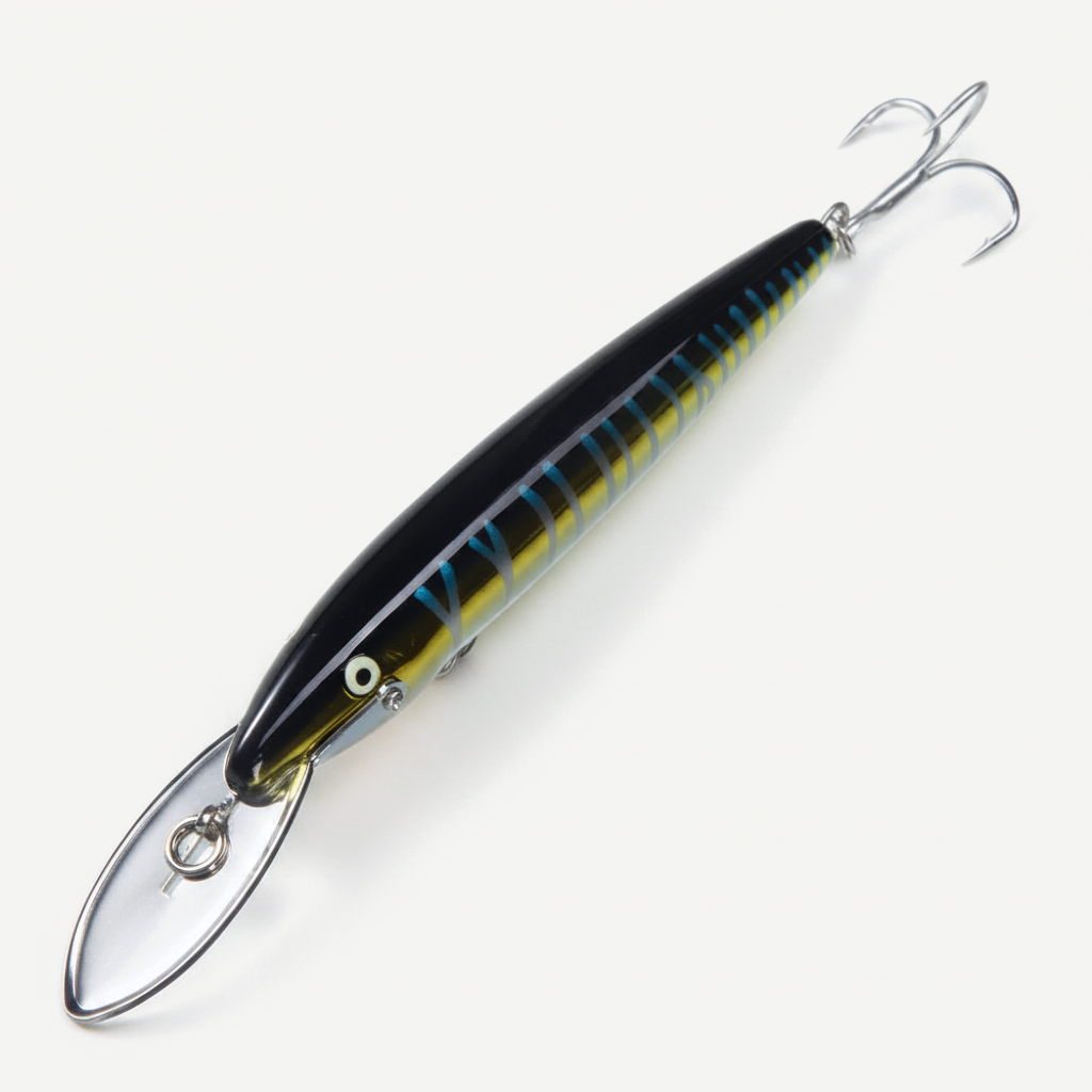 Hunthouse Minnow Fishing Lure Countdown Magnum Wobblers Sinking Trolling Hard Bait 140mm 40g Saltwater Artificial For Tu
