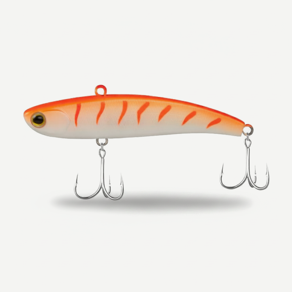 TSUYOKI Vibration Sinking Baits Winter Fishing Lure Lipless VIB Rattin Wobbler Ice Balance Rattlin Lures For Pike IMA Ko