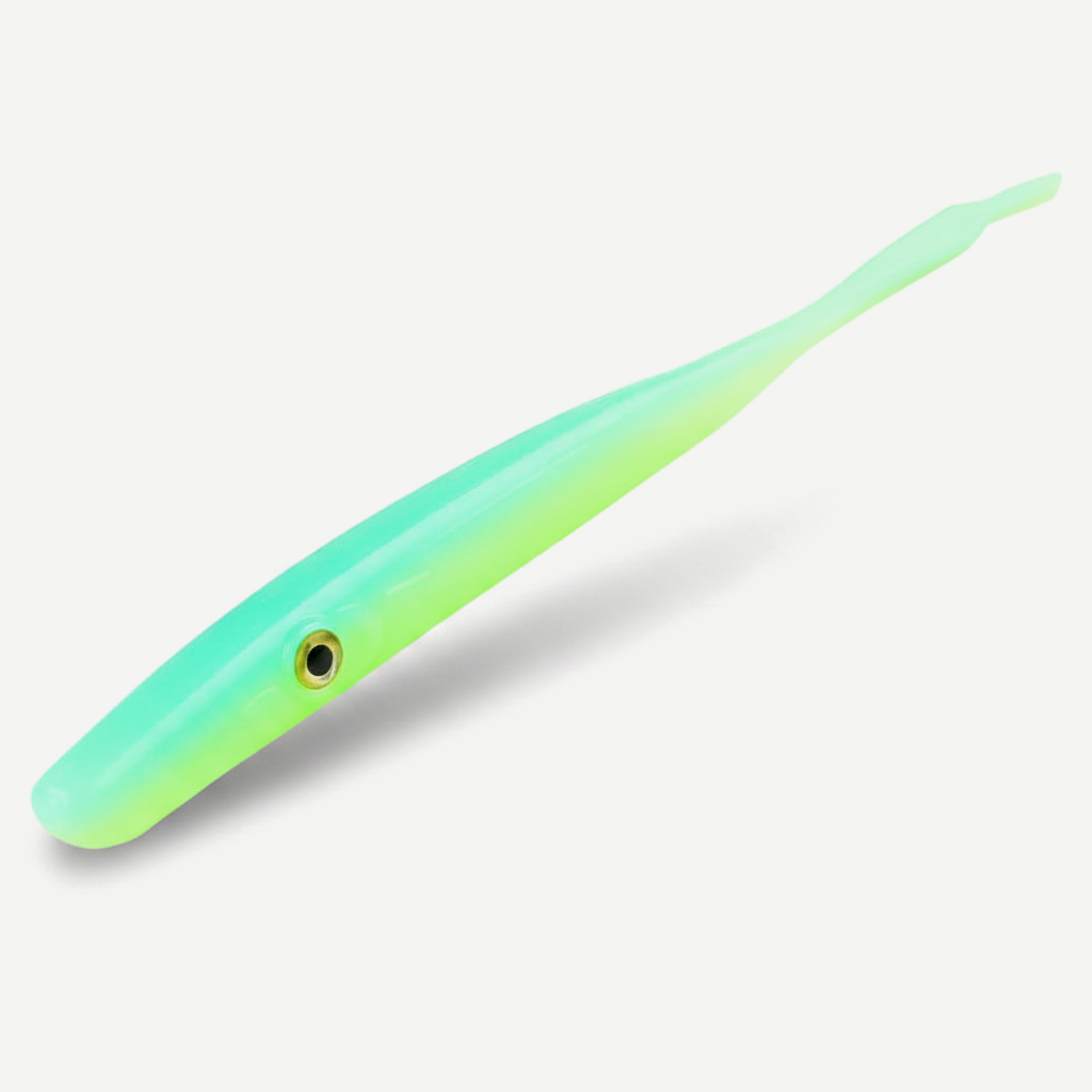 BEARKING Crazy Slug Soft Needlefish Lure for Bass