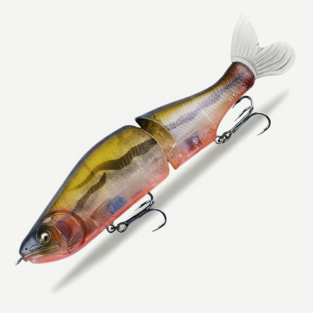 BEARKING 185mm Jointed Swimbait with Soft Kicking Tail