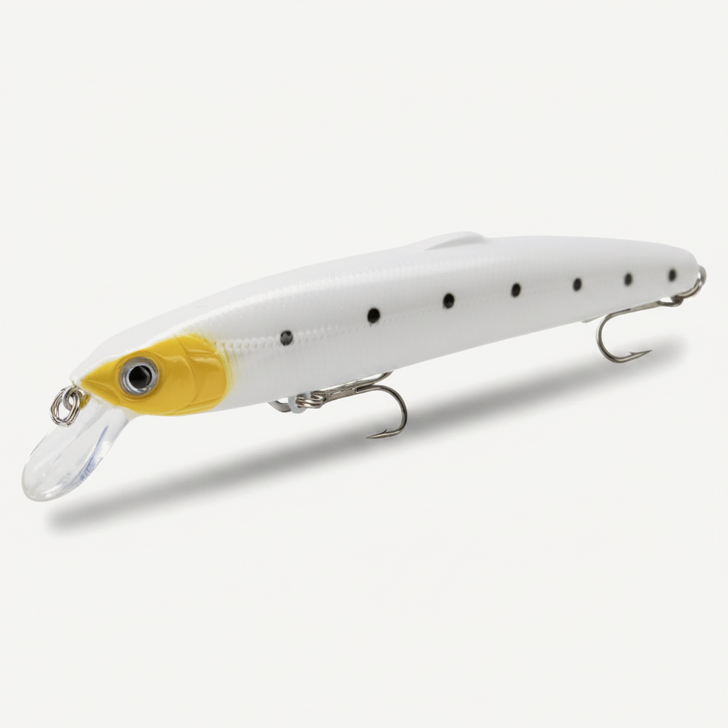 Hunthouse Minnow Fishing Lure 90/125/147mm Floating Hard Baits Wobbler Jerkbait Artificial Fishing Tackle For Seabass Pi