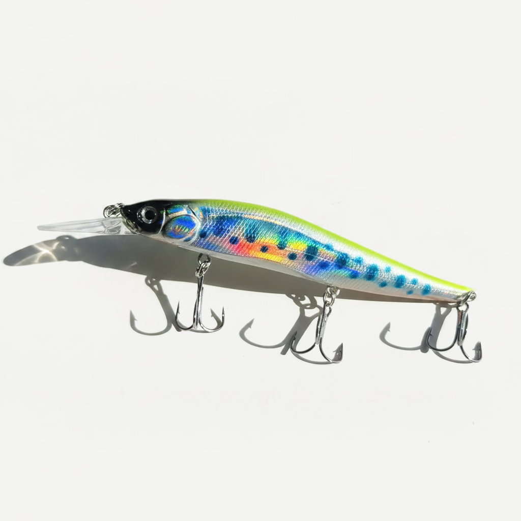 TSUYOKI Minnow Wink 110SF Wobblers 110mm 14.5g Slow Floating Jerkbaits Shallow Dive Rolling Wobblers Vision 110 Pike Fis