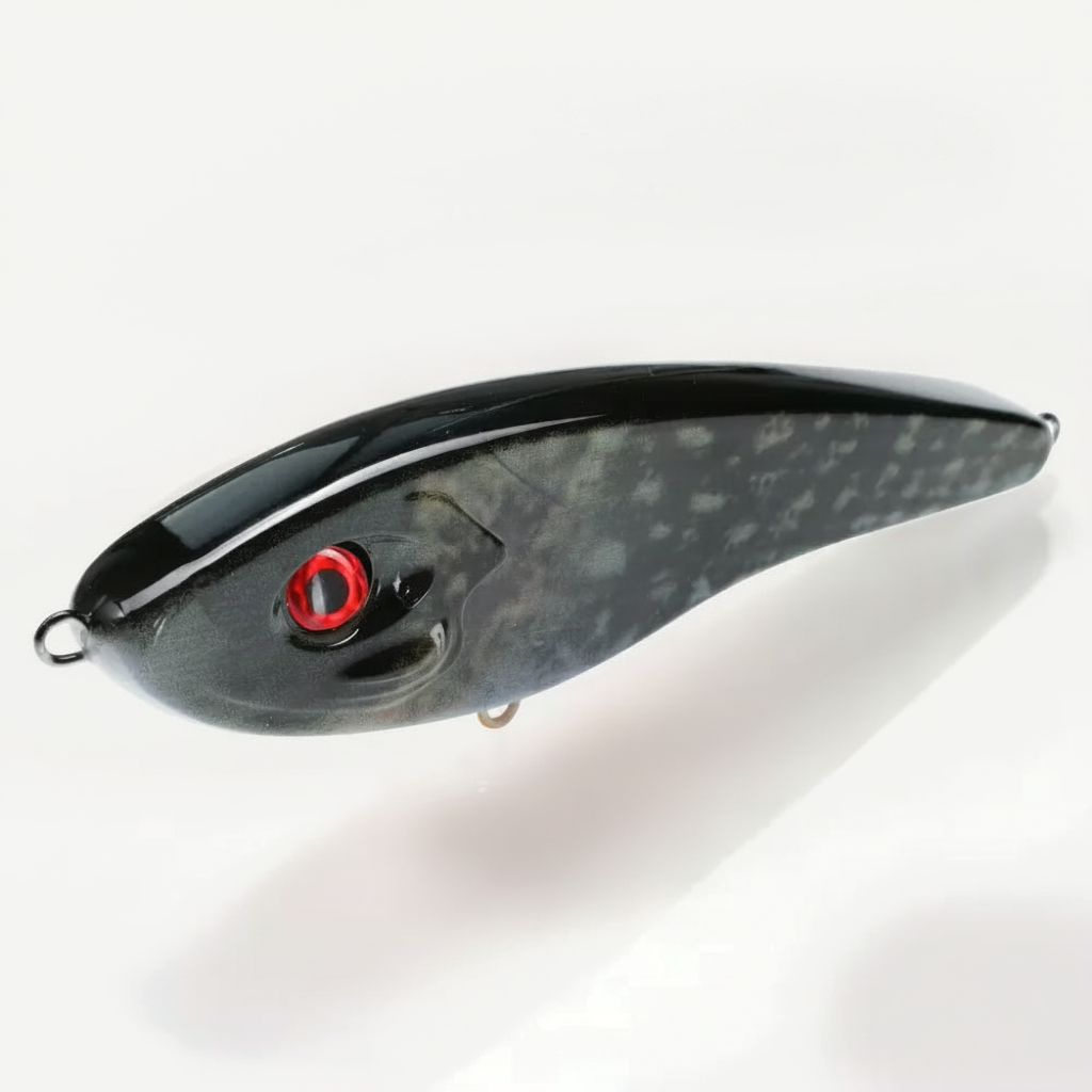 Hunthouse Musky Buster Jerkbait Fishing Lures 115mm 32g Vib Bait Slow Sinking Jerkbaits Fishing Tackle For Sea Bass Pike