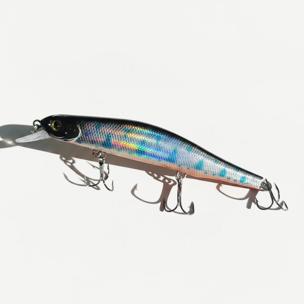 TSUYOKI Minnow Wobblers Watson 110mm 17g Magnet Weight System Long Cast Fishing Lure, Dive 0.8-1.2m Jerkbaits, ZipBait O