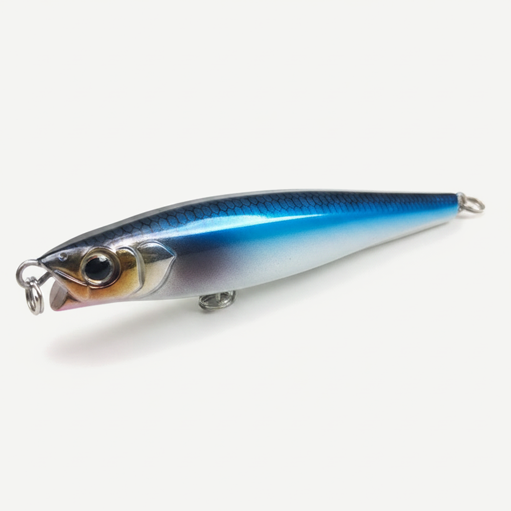 TSUYOKI Sinking Jig Minnow Hydro Monster Shot 110S Lipless Minnow 47g Artificial Fishing Lures for Grouper Bonito Yo-zur