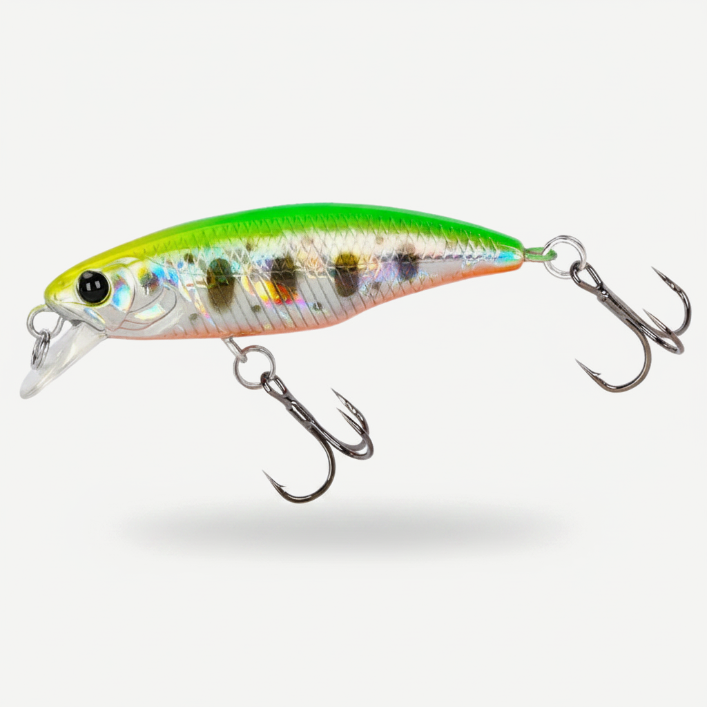 TSURINOYA Fishing Lure DW69 Sinking Minnow Hard Bait 48S 48mm 3.3g Fishing Wobblers Jerkbait Bass Trout Lure Swimbait