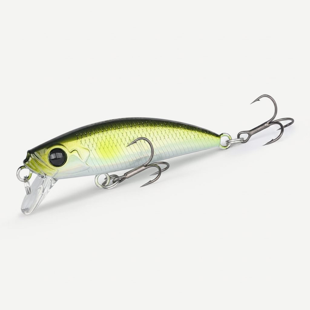TSURINOYA 46S Sinking Minnow Fishing Lure Intruder 46mm 5g Artificial Trout Ajing Stream Lake Jerkbait Rockfishing Hard 