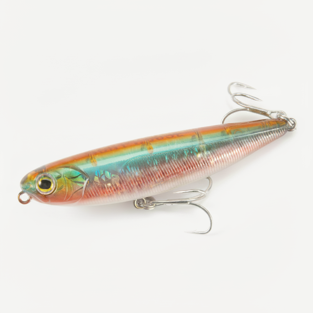 Hunthouse GHOST SNAKE Topwater Pencil Fishing Lure 60/90/100mm 6.4/12.4/18.8g Surface Floating Bait Lure For Seabass LW5