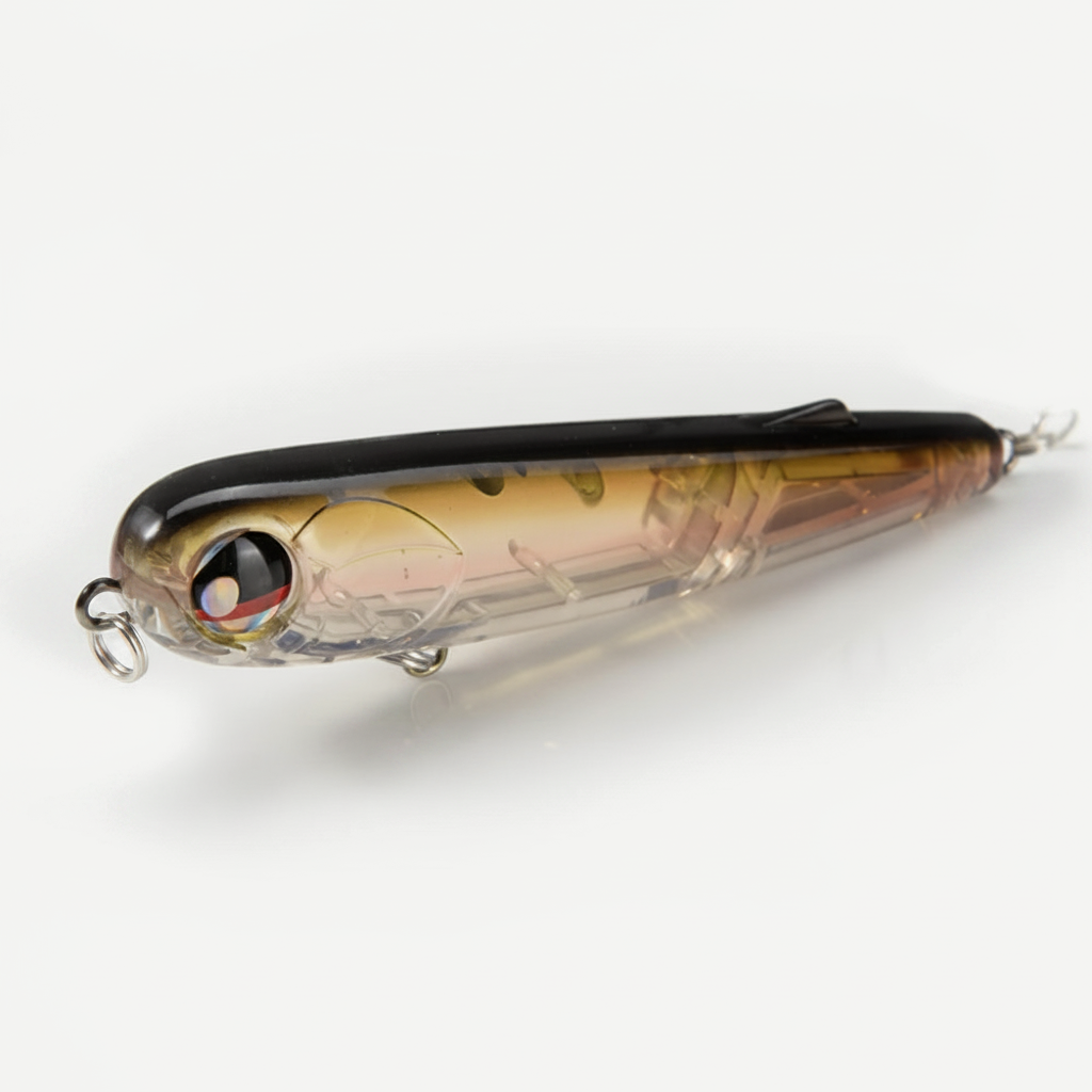 Hunthouse Pencil Fishing Lure 95mm 18g WTD Surface Topwater Floating Wobbler Artificial Hard Bait For Seabass Pike Perch