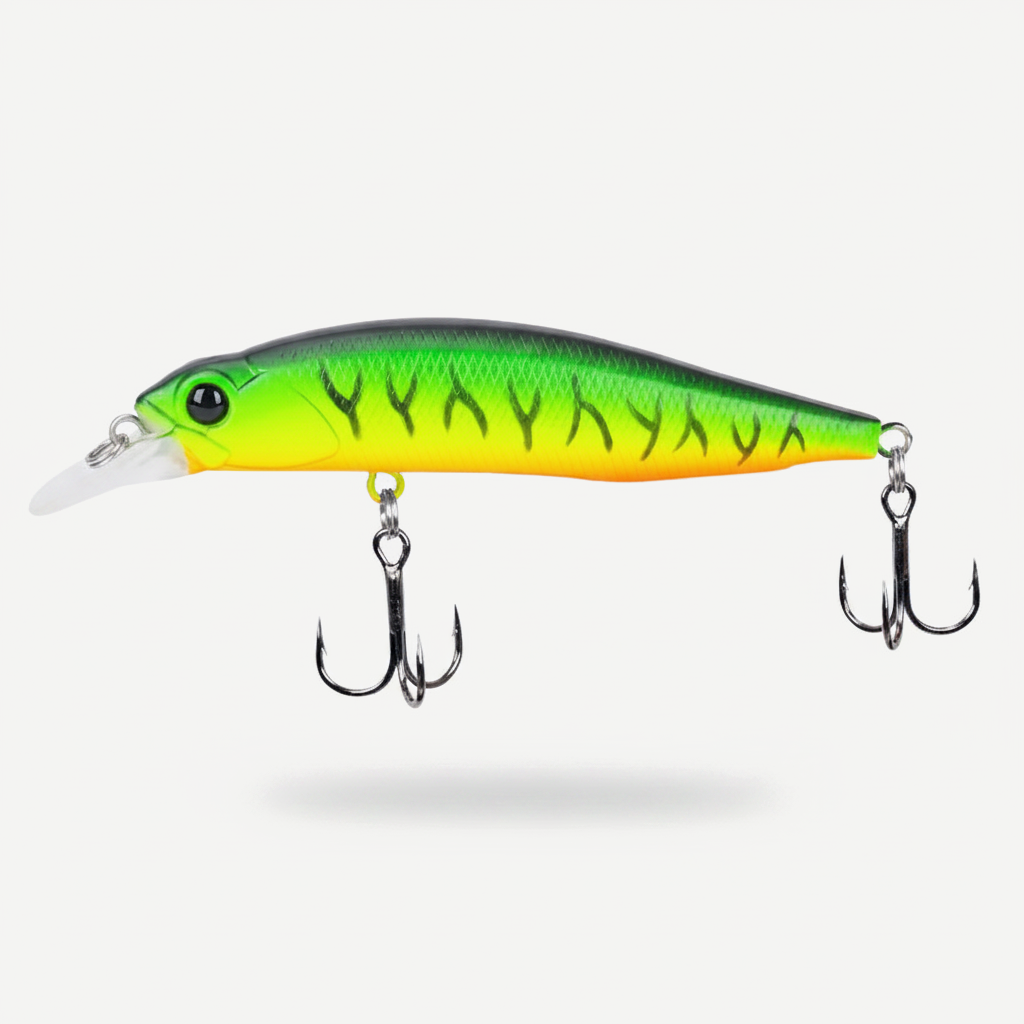 TSURINOYA Jerkbait DW101 77mm 8.5 Suspending Minnow Fishing Lure 77SP Artificial Hard Baits Movement System Pike Fishing