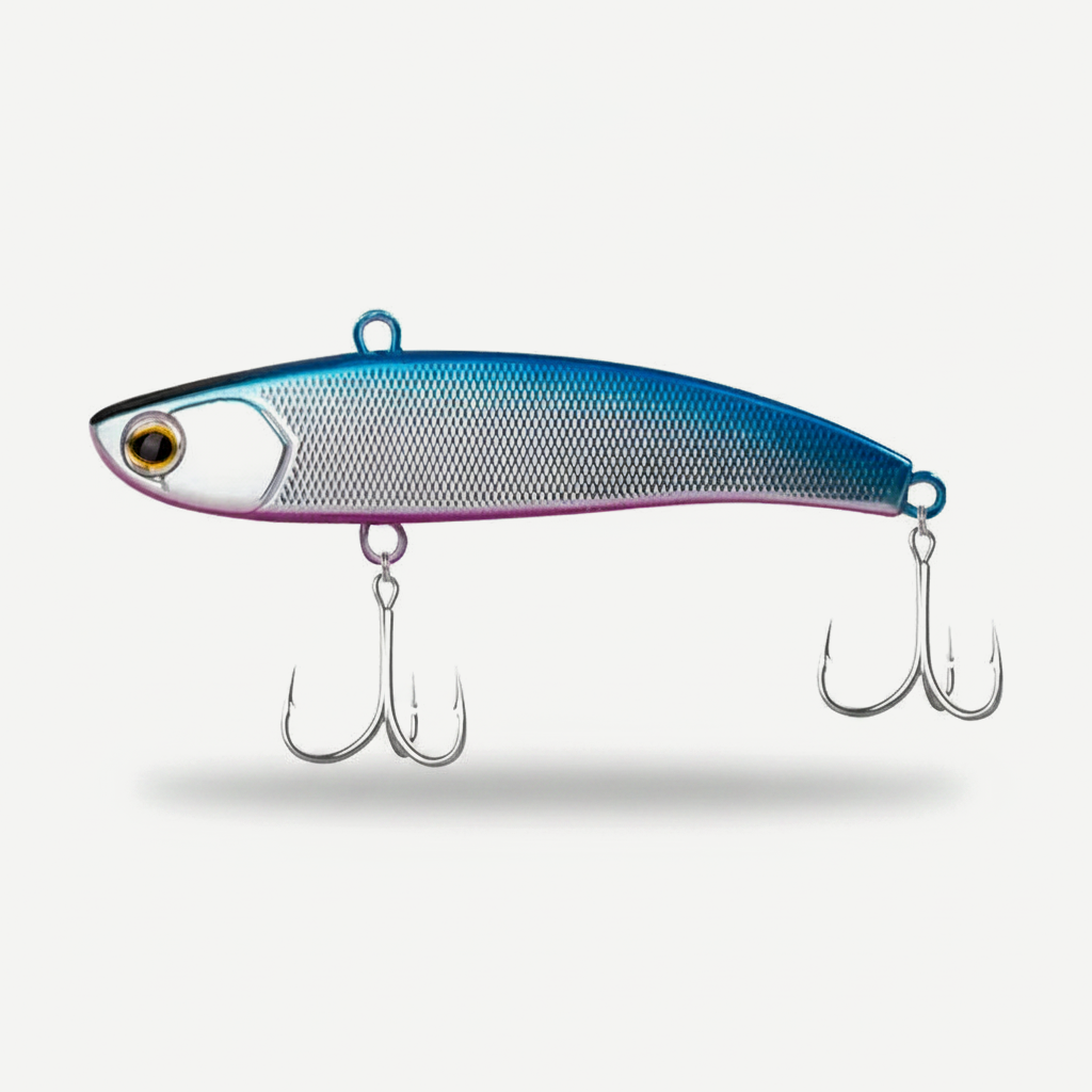 TSUYOKI Vibration Sinking Baits Winter Fishing Lure Lipless VIB Rattin Wobbler Ice Balance Rattlin Lures For Pike IMA Ko
