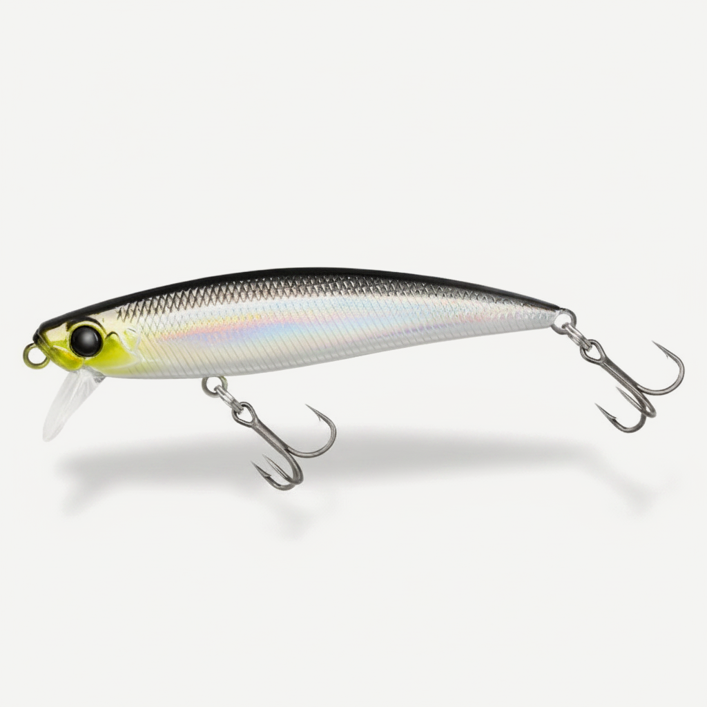 TSURINOYA Trout Plug INTRUDER 71S Sinking Fishing Lure 71mm 10g Long Casting Crankbait Pike Bass High Speed Jerkbait Min