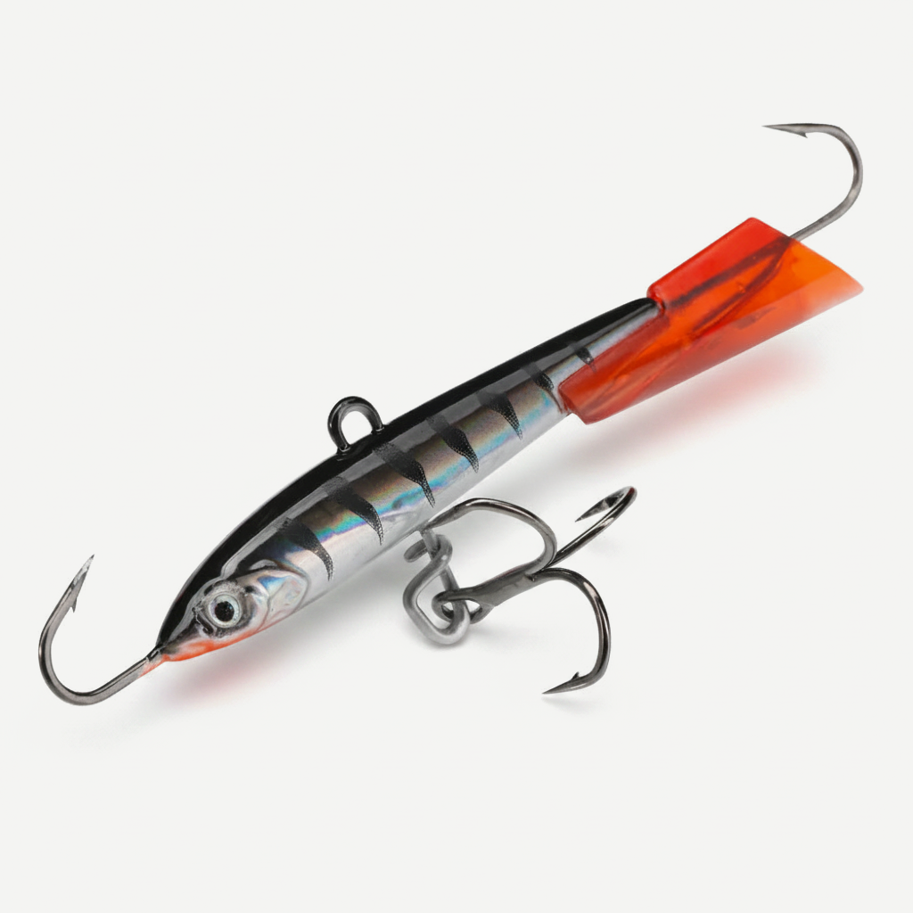 Hunthouse Winter Ice Fishing Lure 37mm/8g Artificial Jigging Rap Balancer Sinking Hard Baits Fishing Tackle For Pike Tro