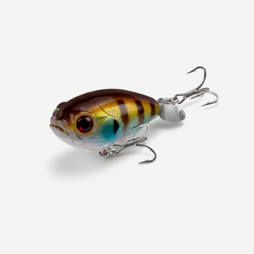 Kingdom Micro Whopper Plopper Topwater Bass Lure