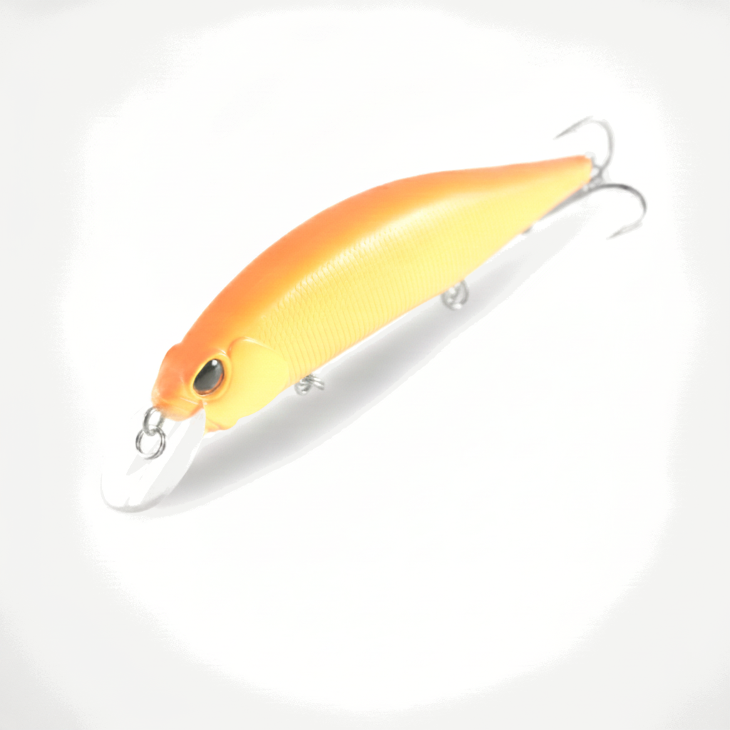 BEARKING 120mm Minnow Jerkbait, Hard Bait, 1-1.8m Diving Depth