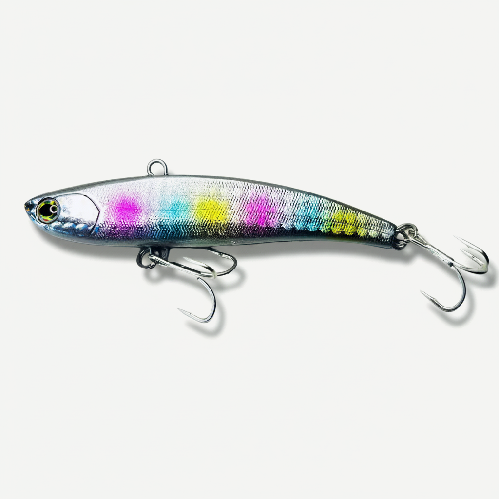 TSUYOKI Vibration Sinking Baits Winter Fishing Lure Lipless VIB Rattin Wobbler Ice Balance Rattlin Lures For Pike IMA Ko