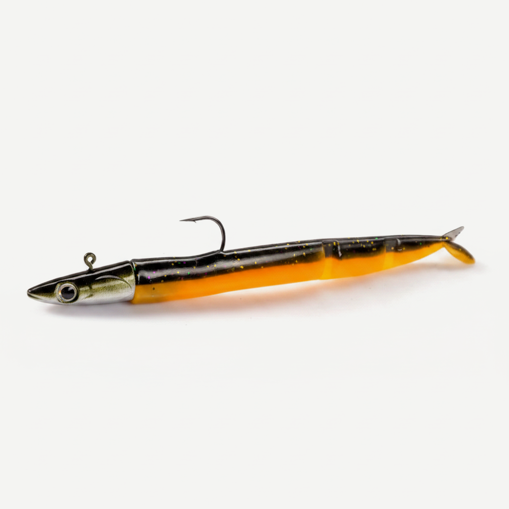Hunthouse Soft Lure JIG Head Fishing 105mm/5g 115mm/9g 124mm/15g Easy Shiner Swimbaits Double Color Bass GT Fish Accesso