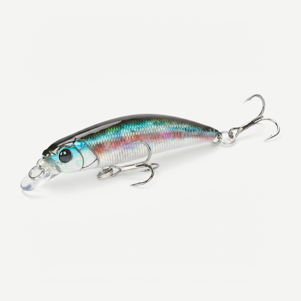 TSURINOYA 60S Sinking Minnow Fishing Lure New Model INTRUDER 60mm 6.5g Artificial Hard Baits Trout Pike Bass Jerkbait Wo